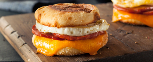 Arranged Food and Objects