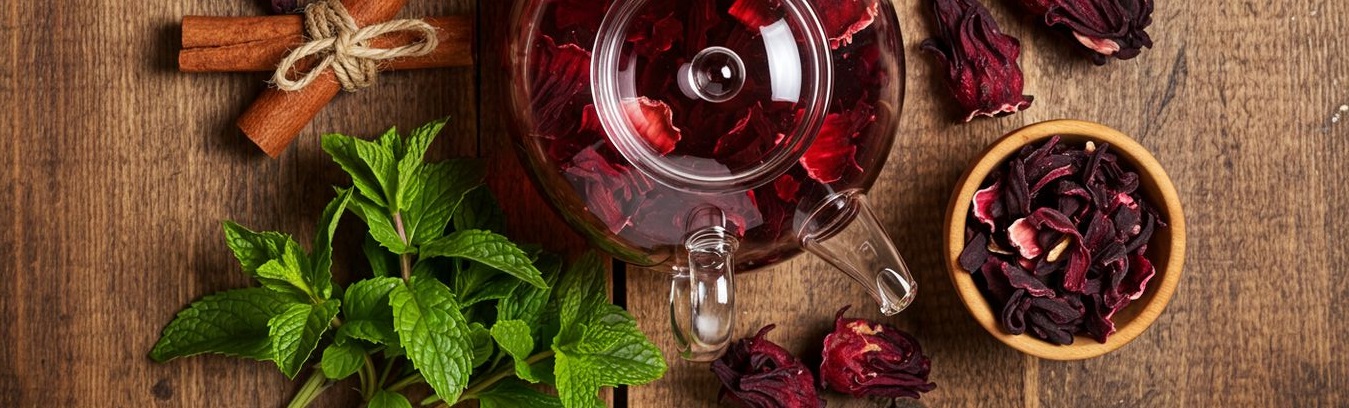 Arranged Food and Objects