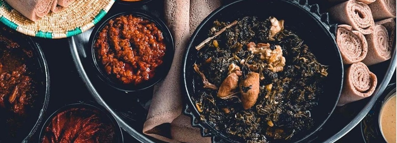 Arranged Food and Objects