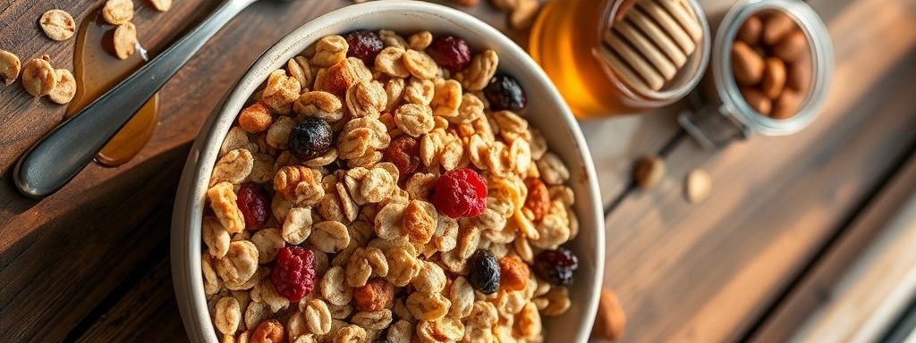 Arranged Food and Objects