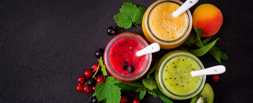 Arranged Food and Objects