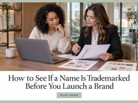 how to see if a name is trademarked