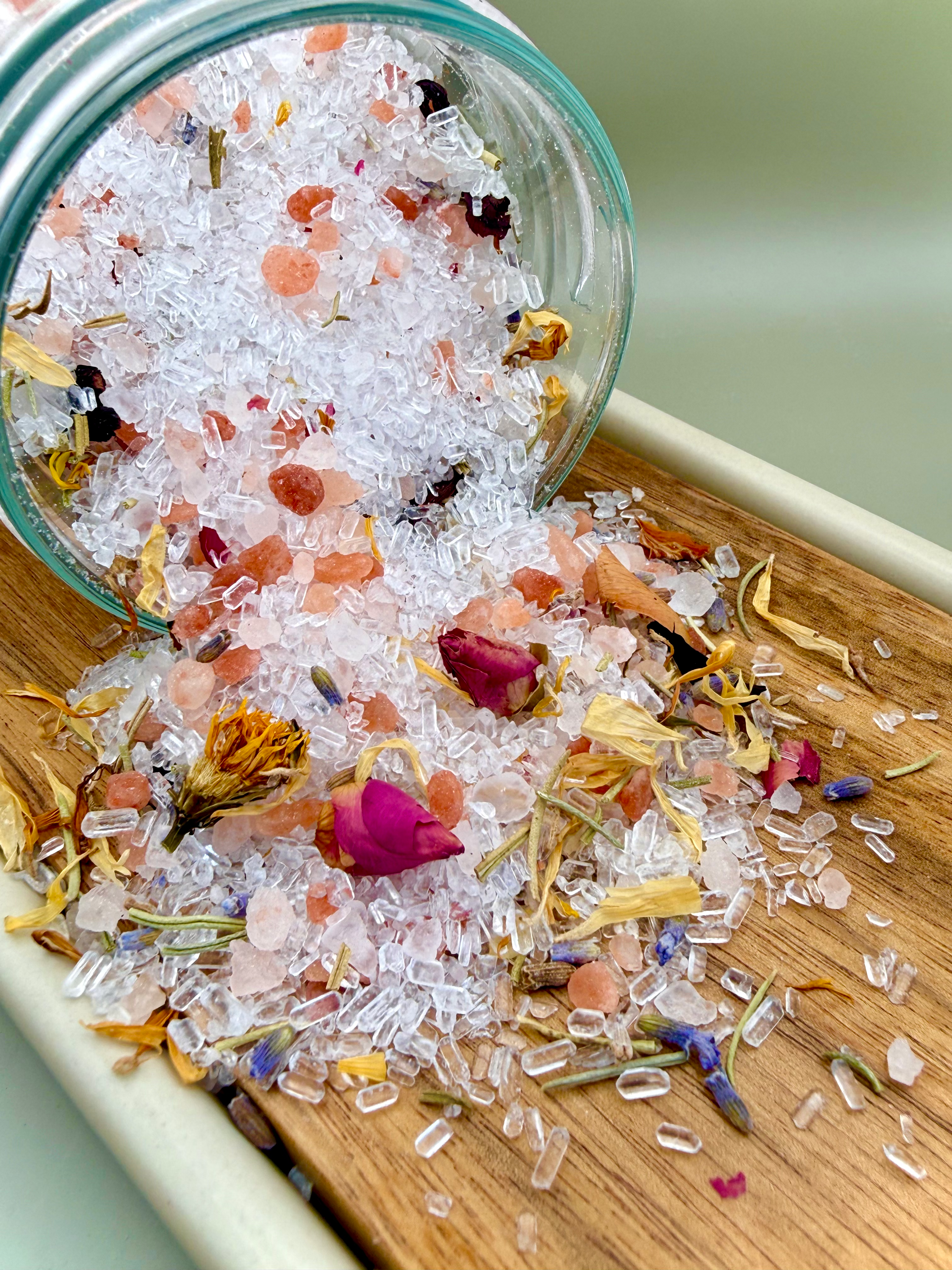 The Lovers Bath Soak | Rose and Rosemary