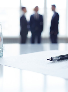 Business Meeting Setup