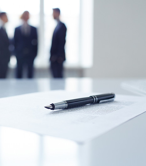Configuração de uma reunião de negócios