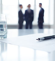 reunião de negócios