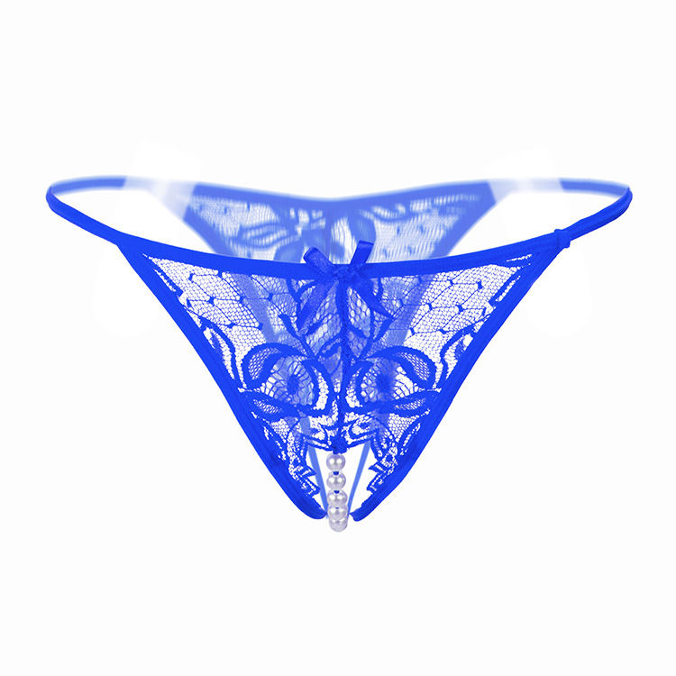 Thumbnail: BUTTERFLY PEARL CROTCHLESS PANTY