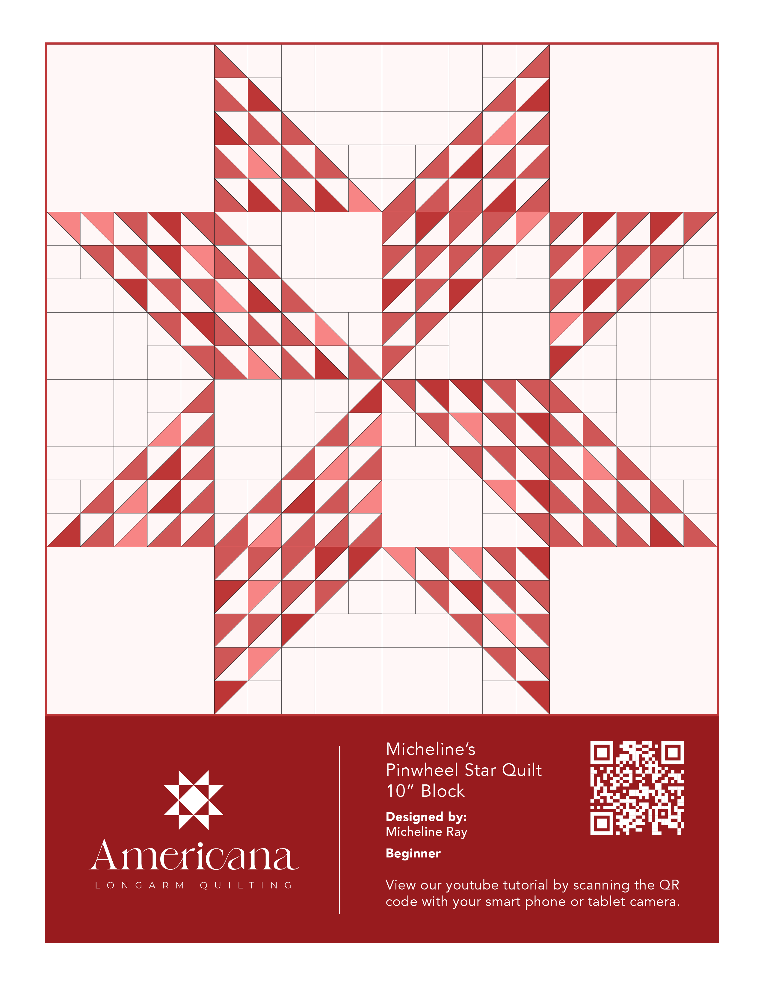 Micheline's Pinwheel Star Quilt