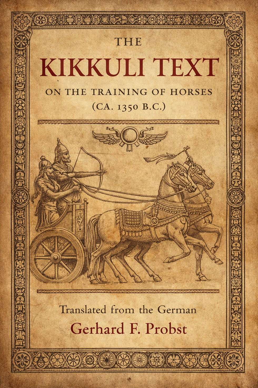 The Kikkuli Text on the Training of Horses