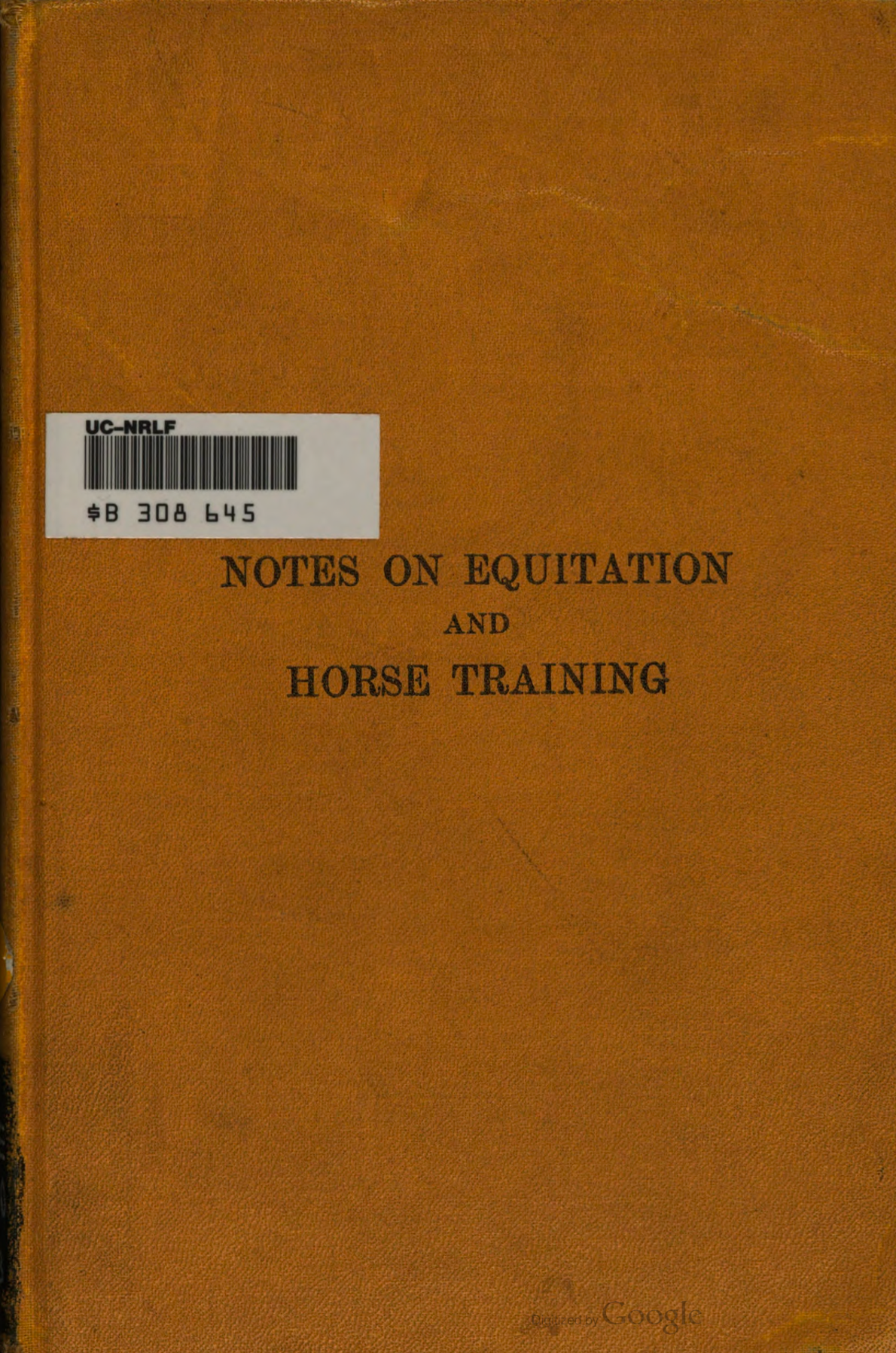 Equine Notes Notes on Equitation and Horse Training | Horse Education Online