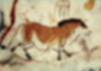 Lascaux cave painting of a horse