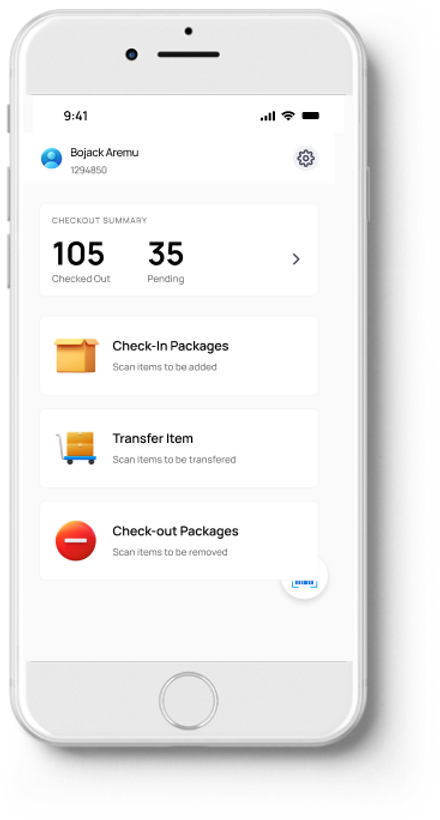 Warehouse User App