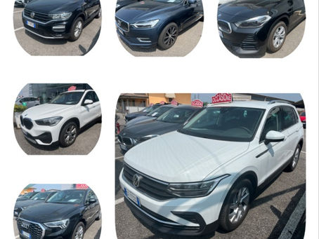 I nostri ultimi arrivi : auto certificate e selezionate in garanzia 3 anni !