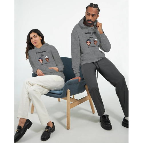 ARWFM187 Unisex Pullover Hoodie | Black Font | FM187