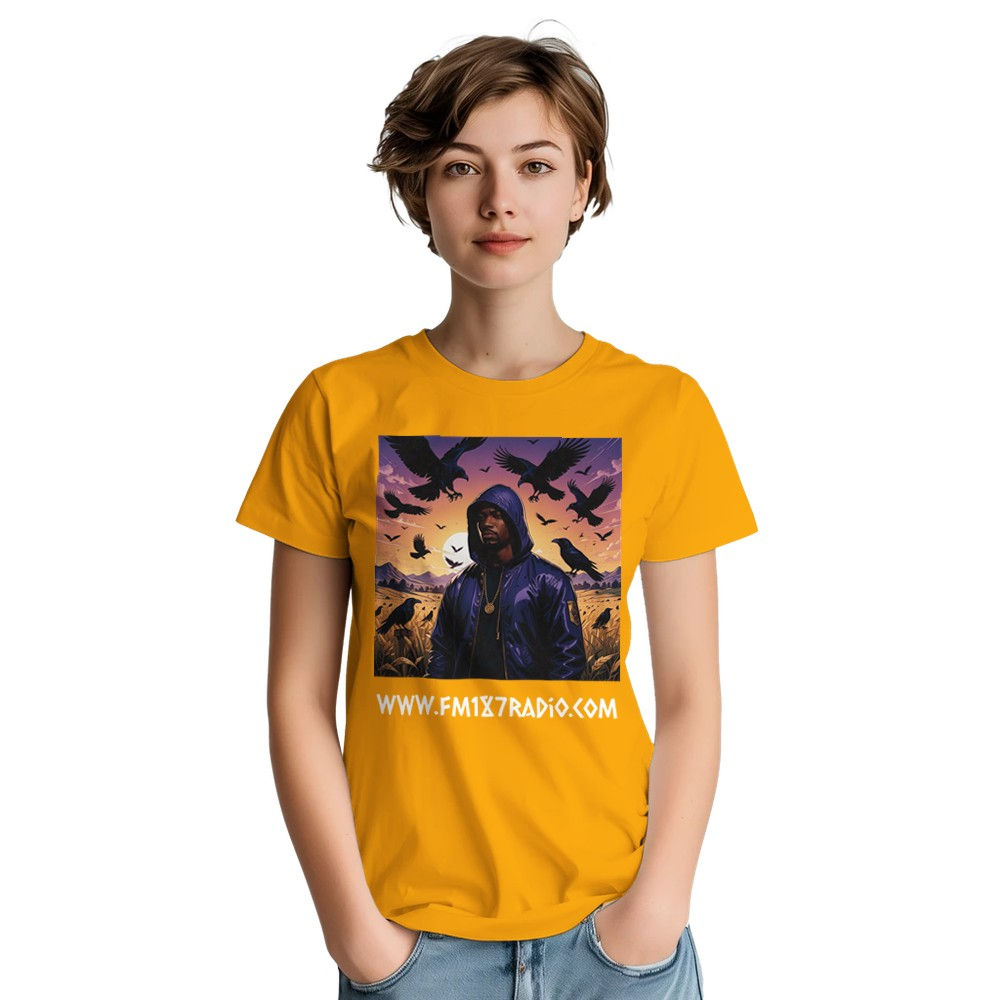 Ravenz Anime-Mals Women's Crewneck T-shirt