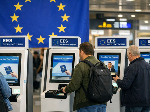 Viagem para a Europa em 2026: o que mudou (EES, ETIAS e ETA)