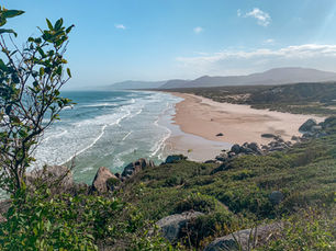 Praia do Moçambique | Praia semi-deserta em Floripa