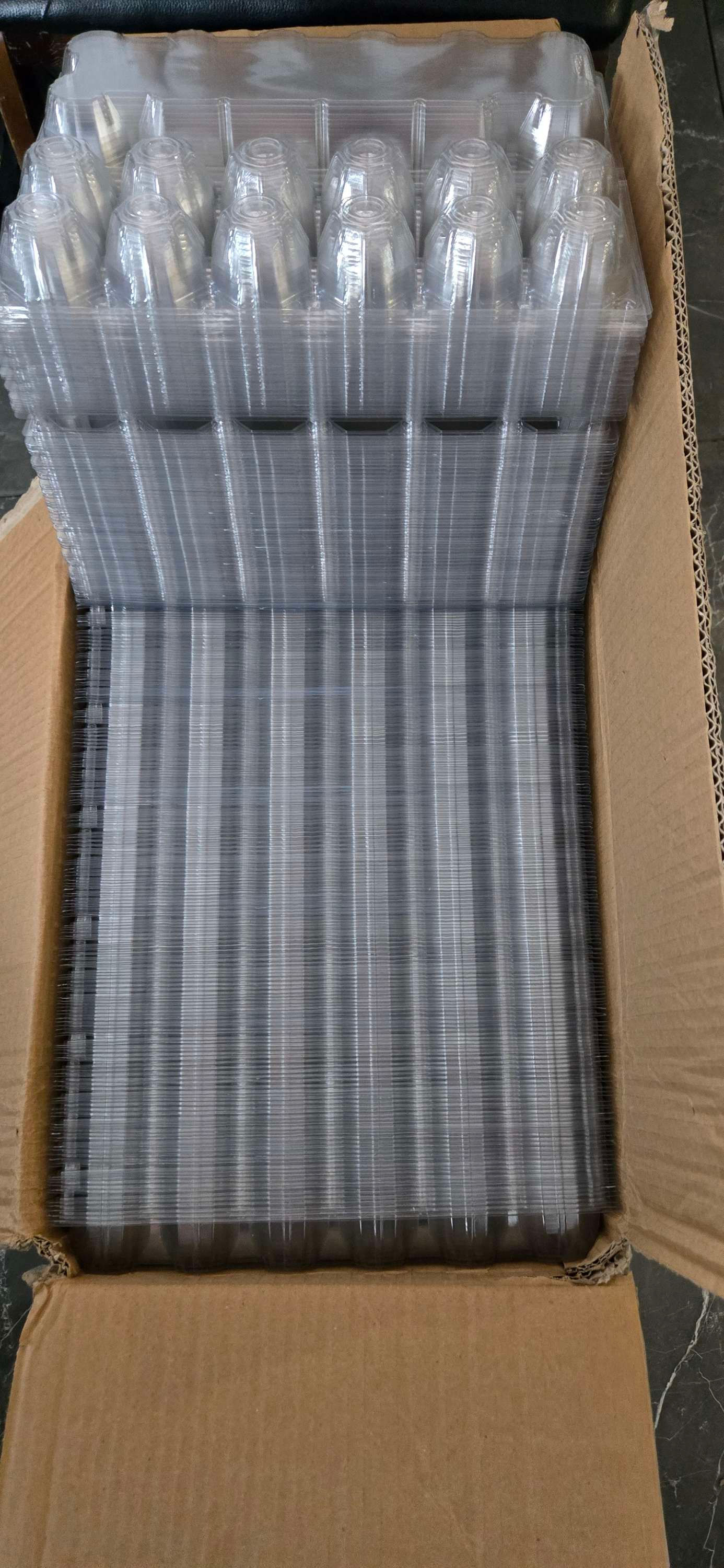 500 Plastic Egg Cartons