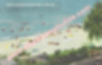 0247 - BATHING AT SAYBROOK TOWNSHIP PARK, GENEVA-ON-THE-LAKE, OH. - PHOTO ART