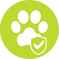 Paw Check Safe Round Icon - Green.png