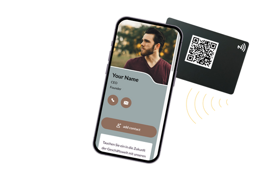 NFC-Visitenkarten: Die Zukunft des Networking im digitalen Zeitalter.