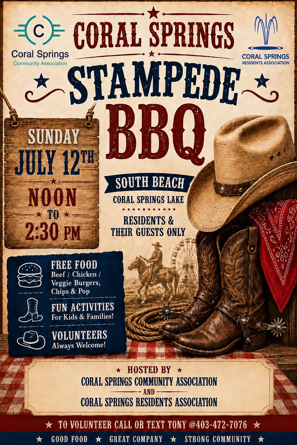 Canada Day BBQ Change in Date