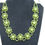 Thumbnail: Olivine pearls crystal beads jewelry set