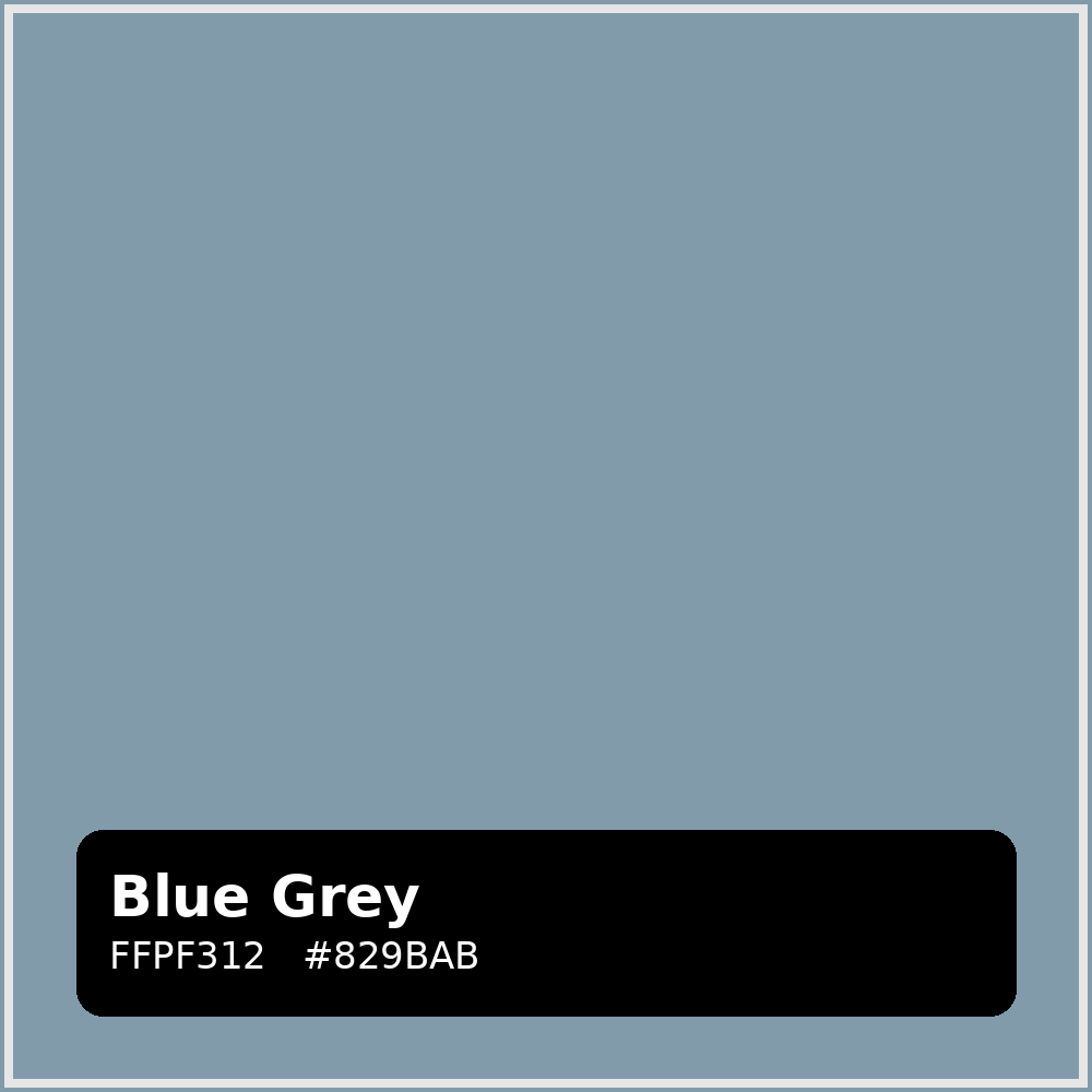 Blue Grey Embroidery Thread 5000m