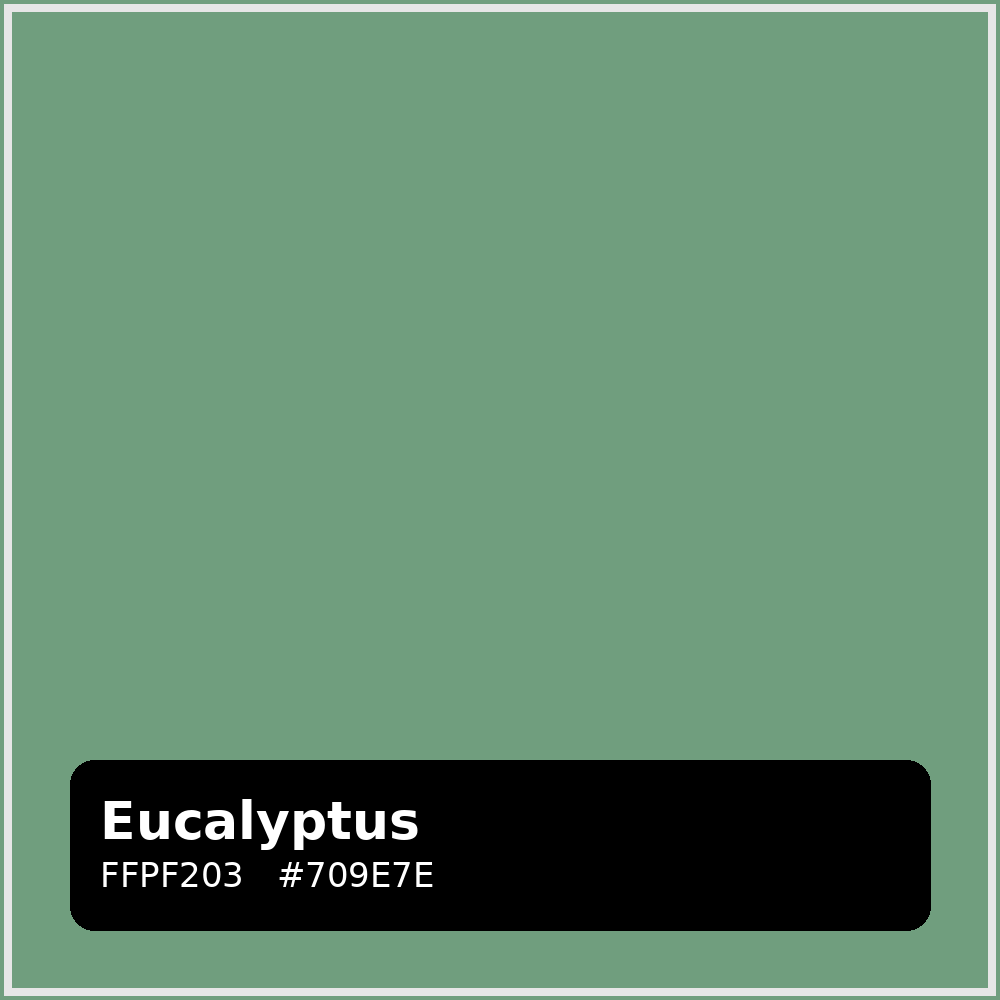 Eucalyptus Embroidery Thread 5000m