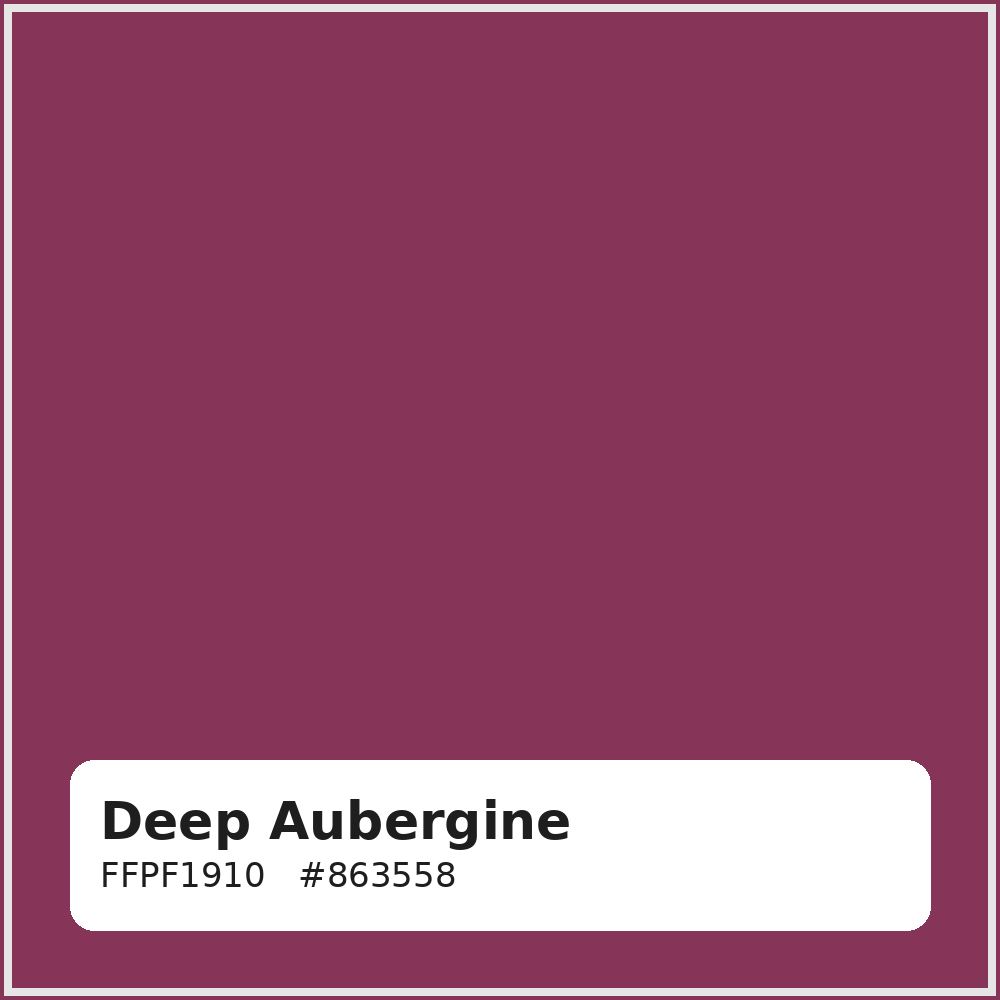 Deep Aubergine Embroidery Thread 5000m