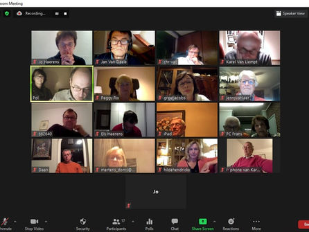 Verslag van onze eerste ZOOM-vergadering op vrijdag 6 nov, met Peggy Rix als gastspreker