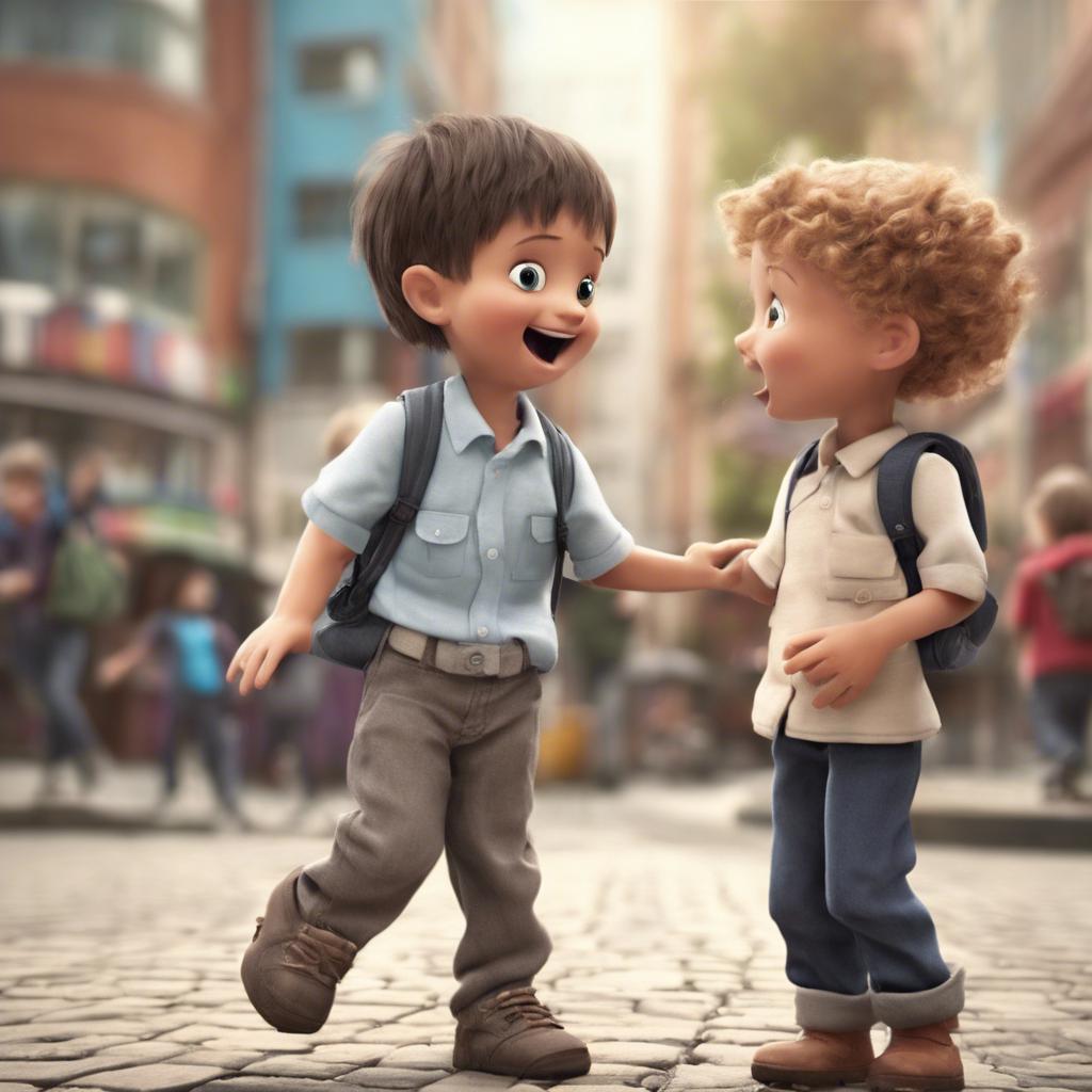 Child expressing emotions