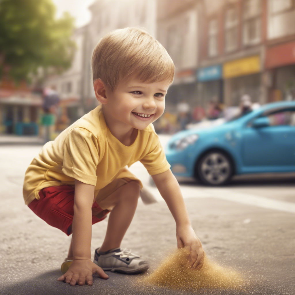 Child-friendly toothbrushes and toothpaste