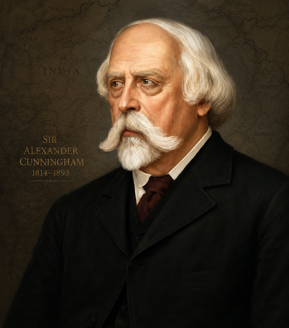 SIR ALEXANDER CUNNINGHAM (1814-1893)