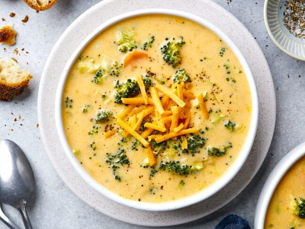 Broccoli cheese soup
