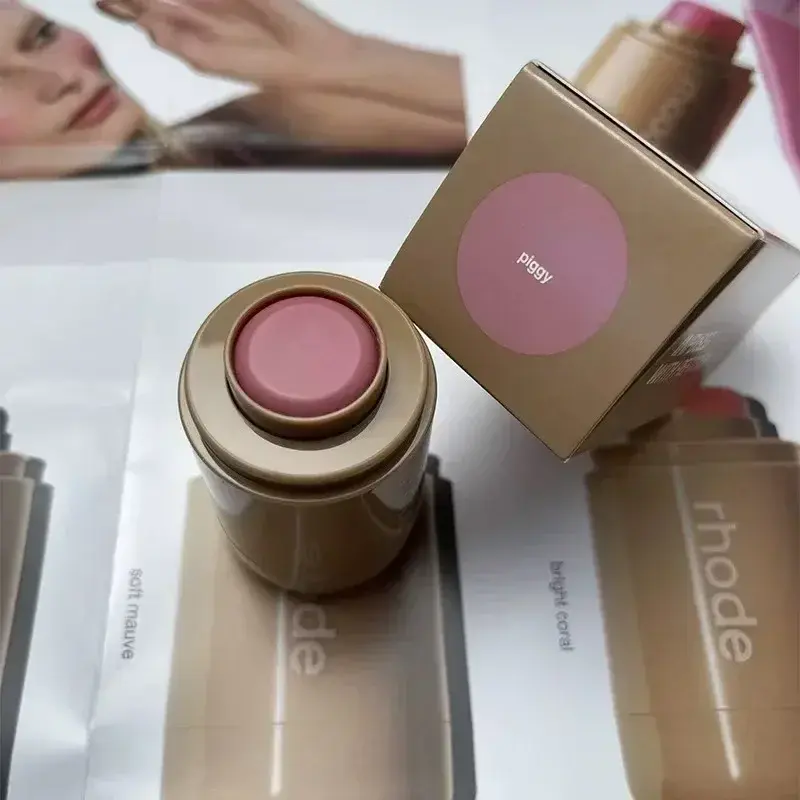 Thumbnail: Rhod Pocket Blush LIP Stick Lip and Cheek Hydrating Stick Natural Rouge Powder