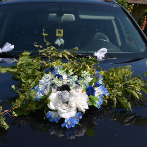 Mariage thème Bleu marine/Argent/Noir et Blanc