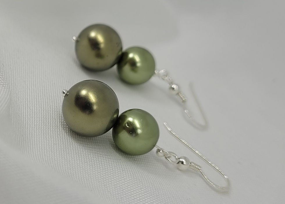 Thumbnail: Shell Pearl Earings