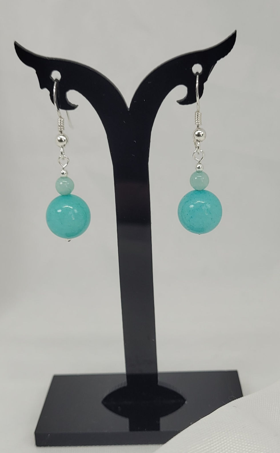 Thumbnail: Turquoise Onyx Earrings
