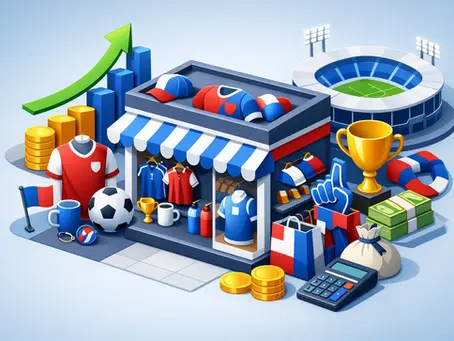 Merchandising-Shop als Ertragsquelle für Vereine
