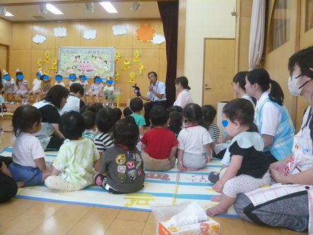 8月のお誕生会を開催しました