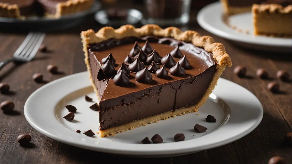 CBD Chocolate Pie