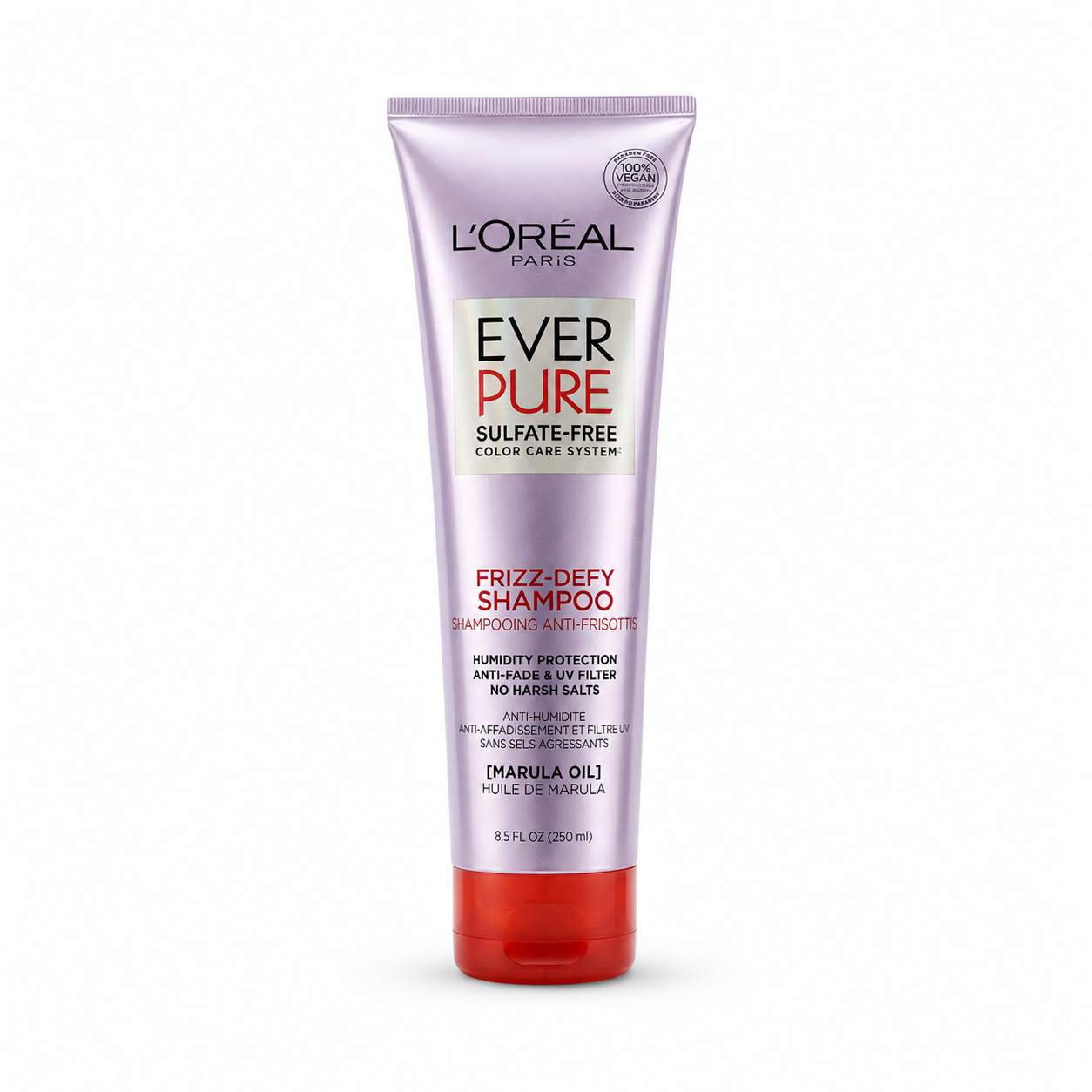 L'Oréal Paris EverPure Sulfate-Free Frizz-Defy Shampoo 250ml