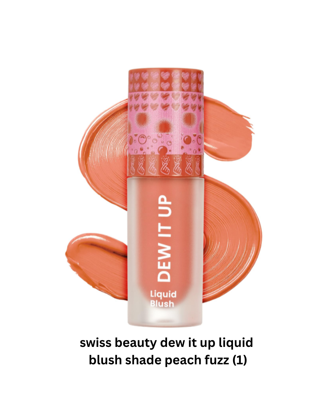 Swiss Beauty Dew It Up Liquid Blush Shade Peach Fuzz (1)