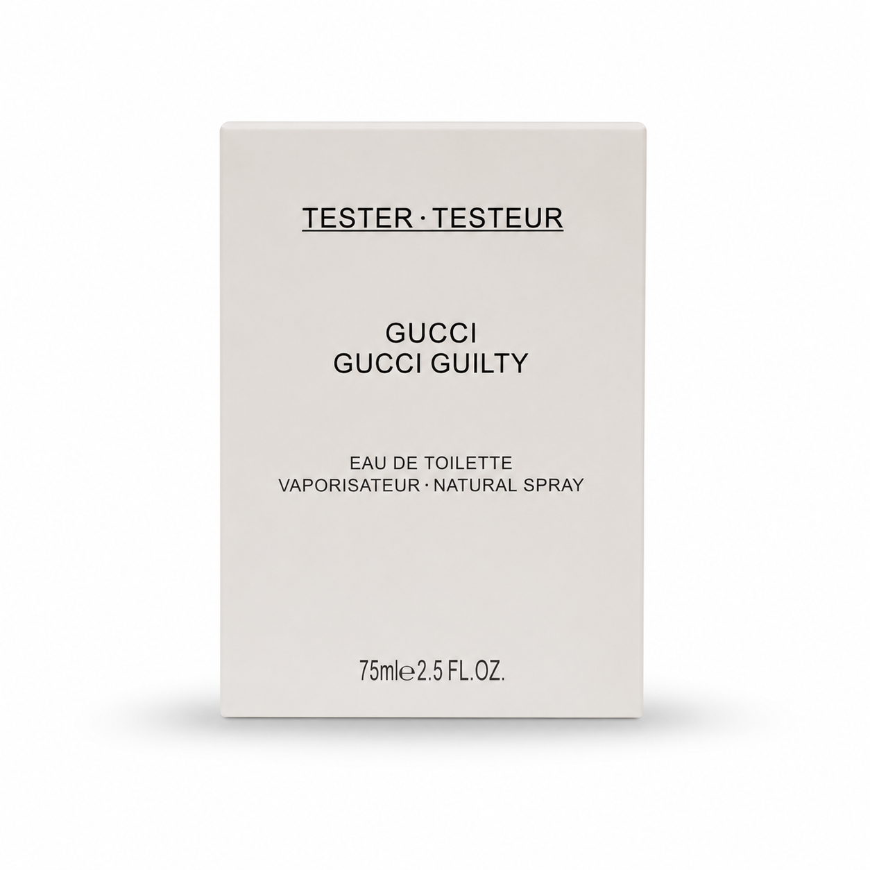Gucci Guilty Eau De Toilette 75ml (Tester)