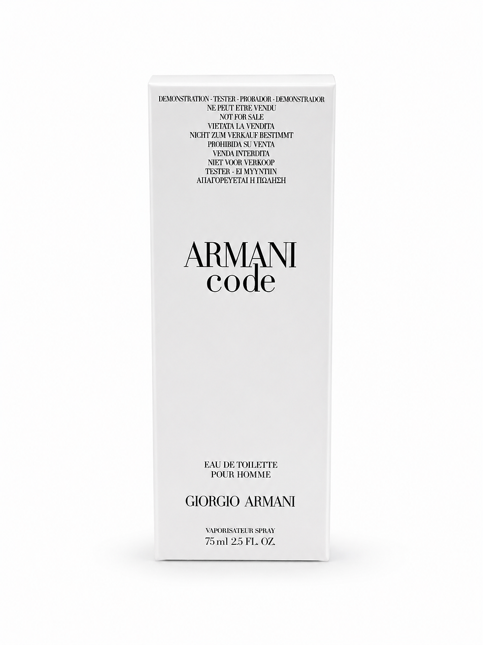 Giorgio Armani Code Eau De Parfum 75ml (Tester)