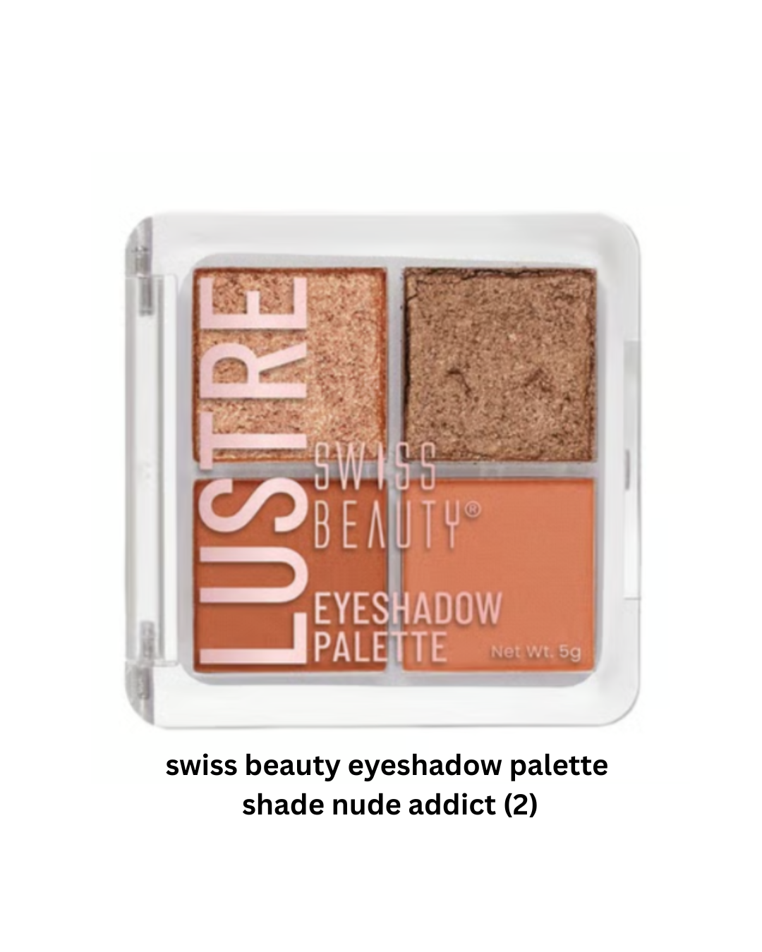 Swiss Beauty Eyeshadow Palette Shade Nude Addict (2)