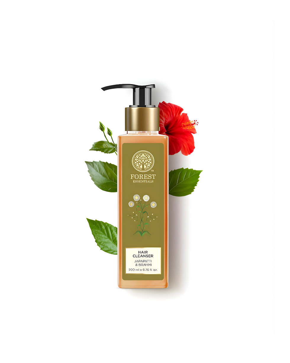 Forest Essentials Hair Cleanser 200ml Japapatti & Brahmi