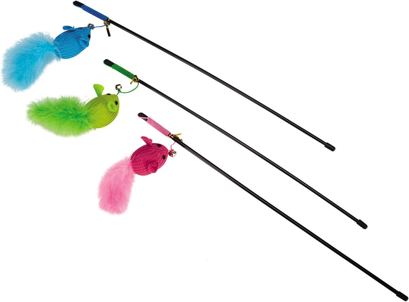 Varita Ratones Savvy Tabby con catnip