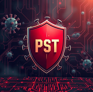 create a cybersecurity shield with a virus detection background on a ethical hacking platf